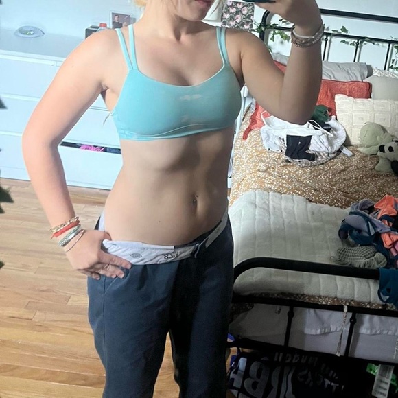 Lululemon Like A Cloud Bra Light Blue - Picture 7 of 7